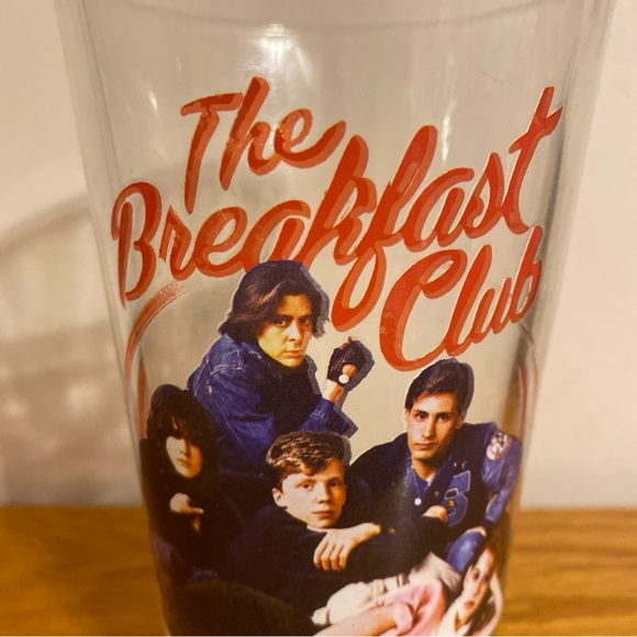 The Breakfast Club Glass Tumbler - Red and Black - Picture 2 of 5